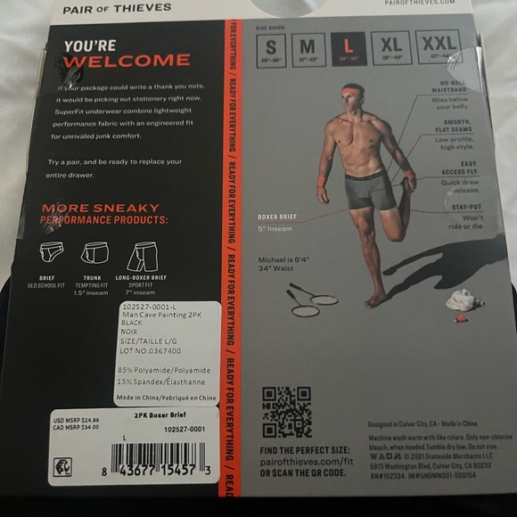 NWT Pair of Thieves boxer briefs - Picture 3 of 4